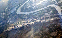Bombs Hitting Troop Positions